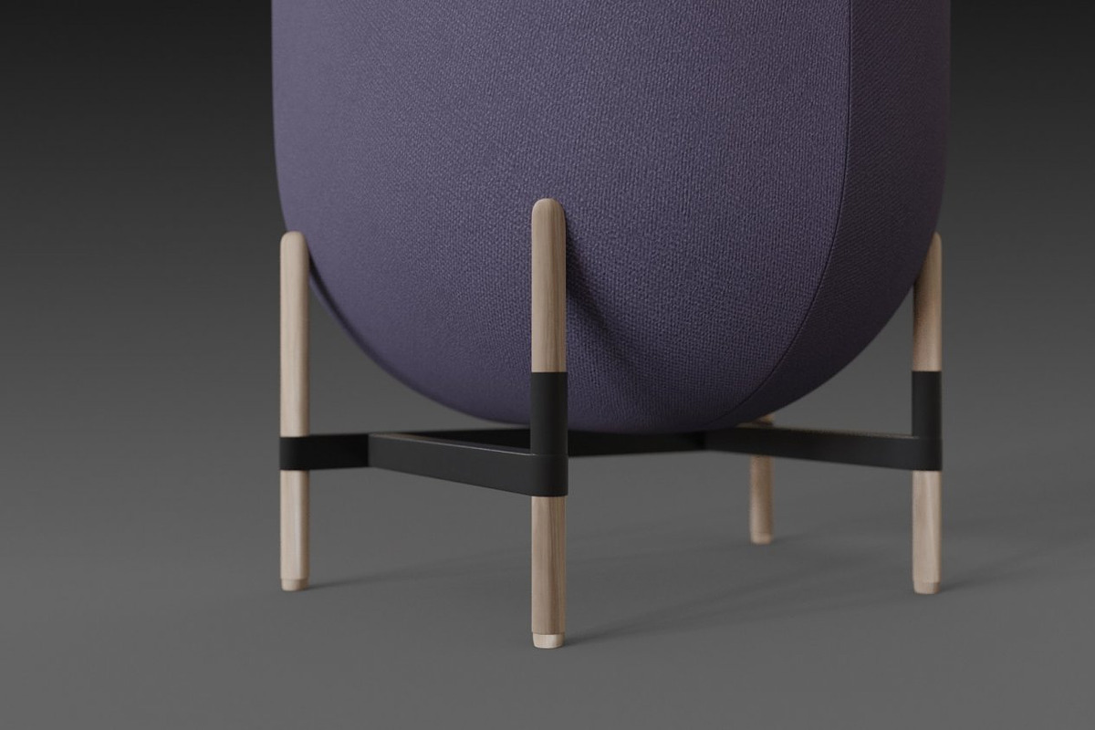Capsule chair sofa, a 3D by NojskaAksjon (Photo 13 of 23)