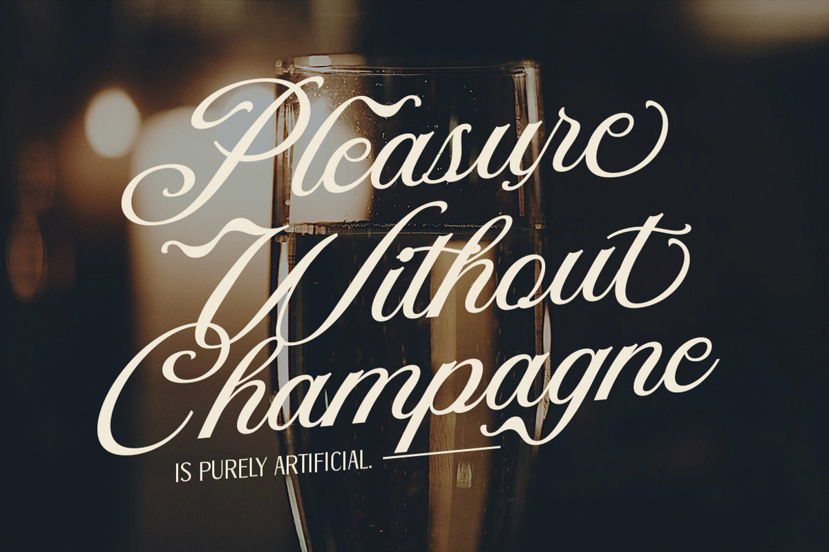 DT Maroon Champagne, a Handwritten Font by Dryy.type (Photo 15 of 15)
