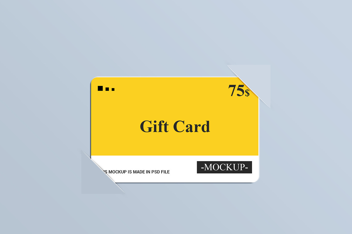 Gift Card Mockup Design, a Print Template by alimran24 (Photo 22 of 33)