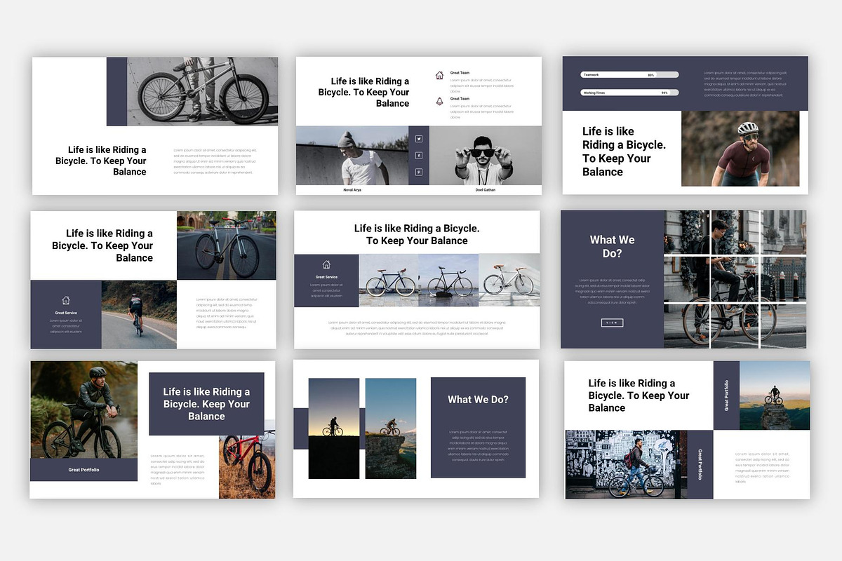 Cartin - Bike Keynote Template, a Presentation Template by riz creative studio (Photo 4 of 9)