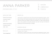 Resume Template / CV, a Resume Template by TheResumeCoach (Thumbnail 6 of 9)