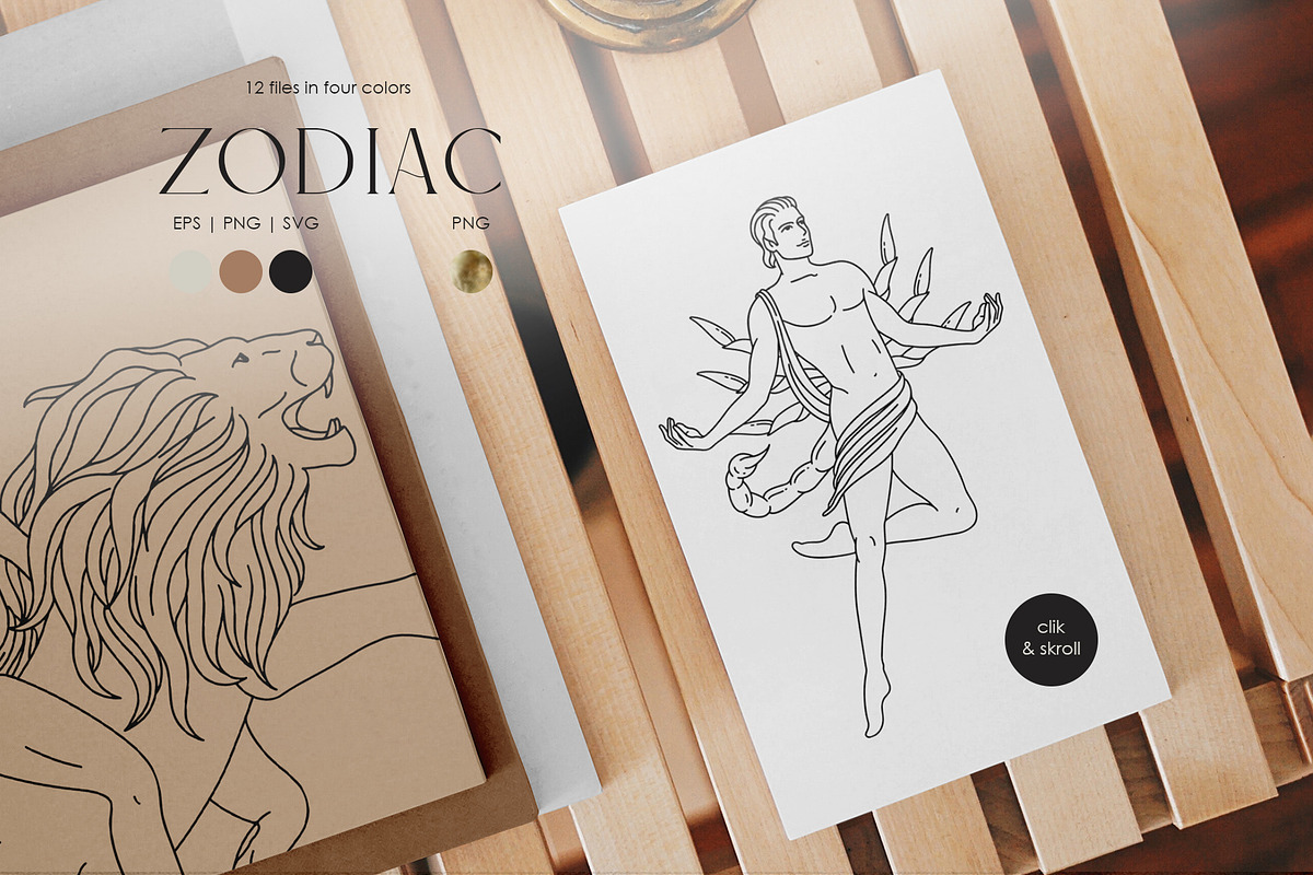 Zodiac Collection - Man, an Illustration by PatrushevaYana (Photo 4 of 11)