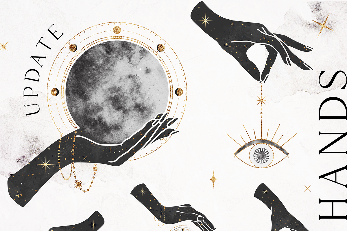 Gentle cosmos - celestial collection, a Texture Illustration by Pamyatka Shop (Photo 4 of 20)