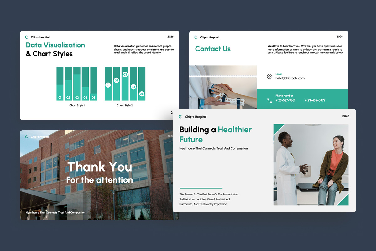 Healthcare Brand Identity Slides, a Presentation Template by twinstd (Photo 2 of 5)