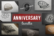 Anniversary logo kit, a Branding & Logo Template by Alfazet Chronicles (Thumbnail 1 of 13)