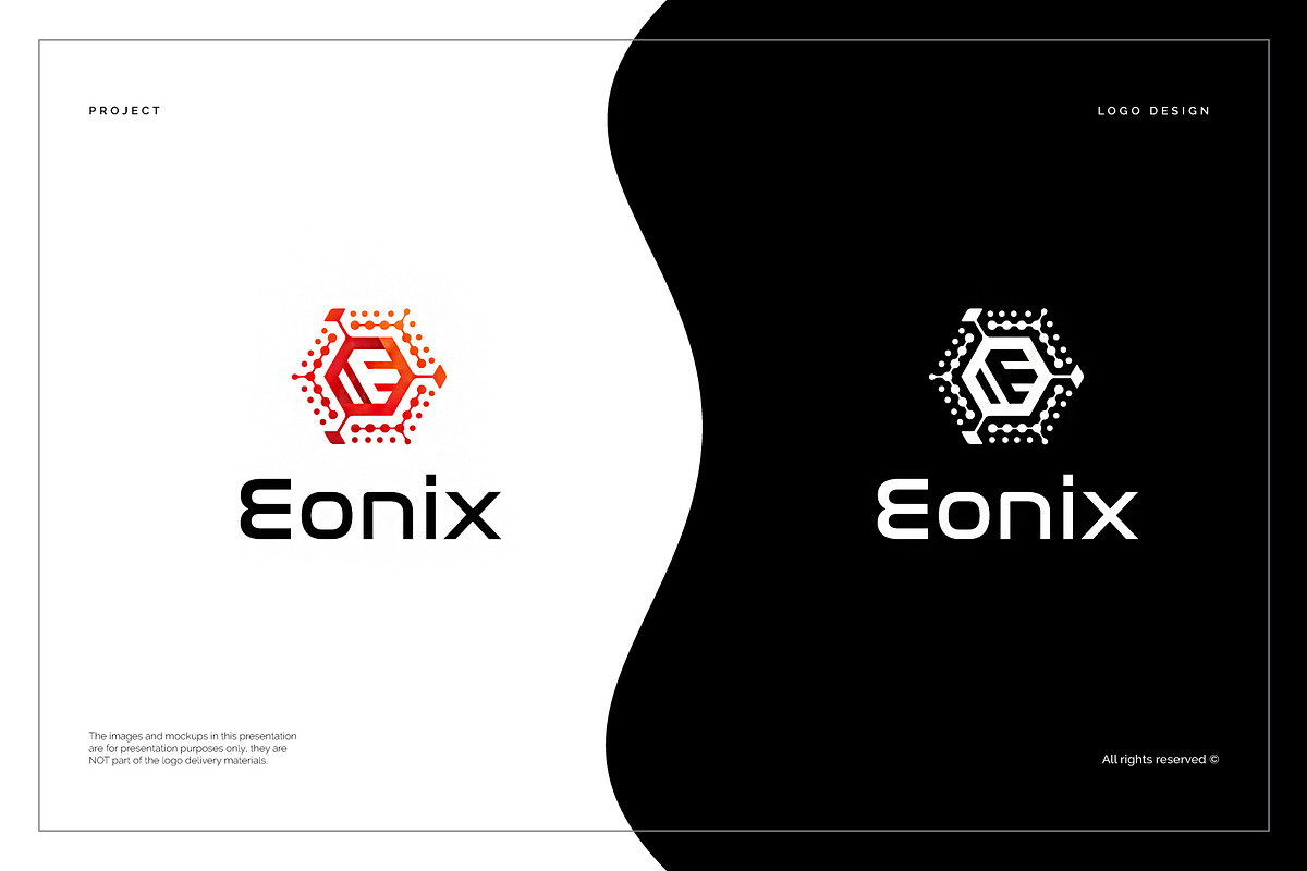 Eonix (E) logo Template, a Branding & Logo Template by The Branding Fusion (Photo 2 of 3)