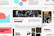 Pitch Deck PowerPoint Template, a Presentation Template by Gaize (Thumbnail 1 of 11)