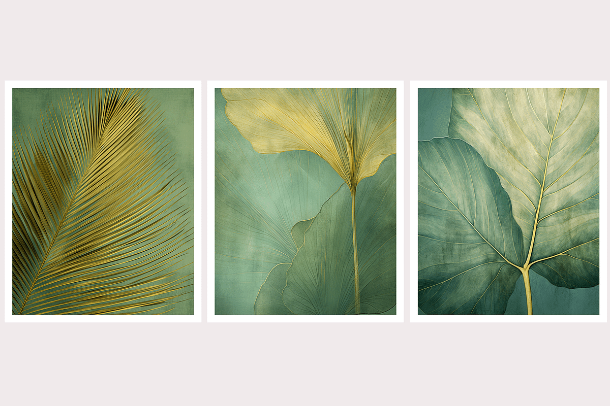 Bief Co · Botanical Leaf Backgrounds, a Texture Illustration by milatovar (Photo 2 of 21)