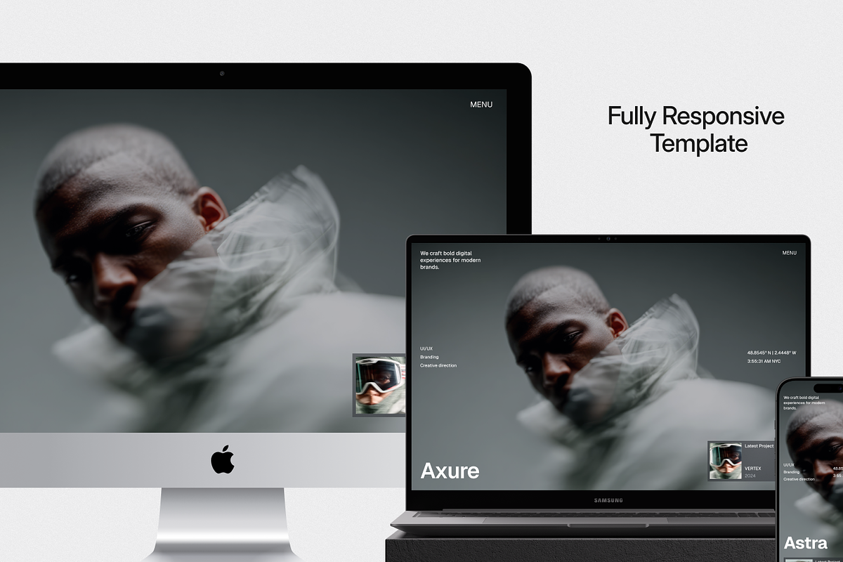 Axure - Portfolio HTML Template, a HTML Template by TNCFlow (Photo 5 of 5)