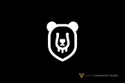 Bear Shield Minimalist Logo, a Branding & Logo Template by Vectorium Studio (Thumbnail 5 of 5)