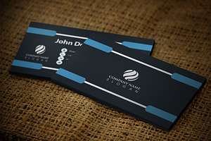 Blueliner Business Card Template