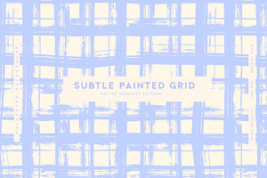 Subtle Painted Grid