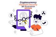 10 Cryptocurrency Hardware Security, a Finance Illustration by denayunebgt (Thumbnail 1 of 4)