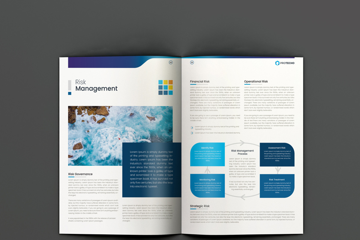 Annual Report, a Brochure Template by xnorpix (Photo 13 of 25)