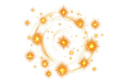 Prompt Star Glitter Clipart, a Decorative Illustration by Creative design (Thumbnail 2 of 7)