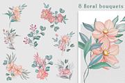 Lovely garden. Floral illustrations, a Decorative Illustration by DamriNa art (Thumbnail 4 of 8)