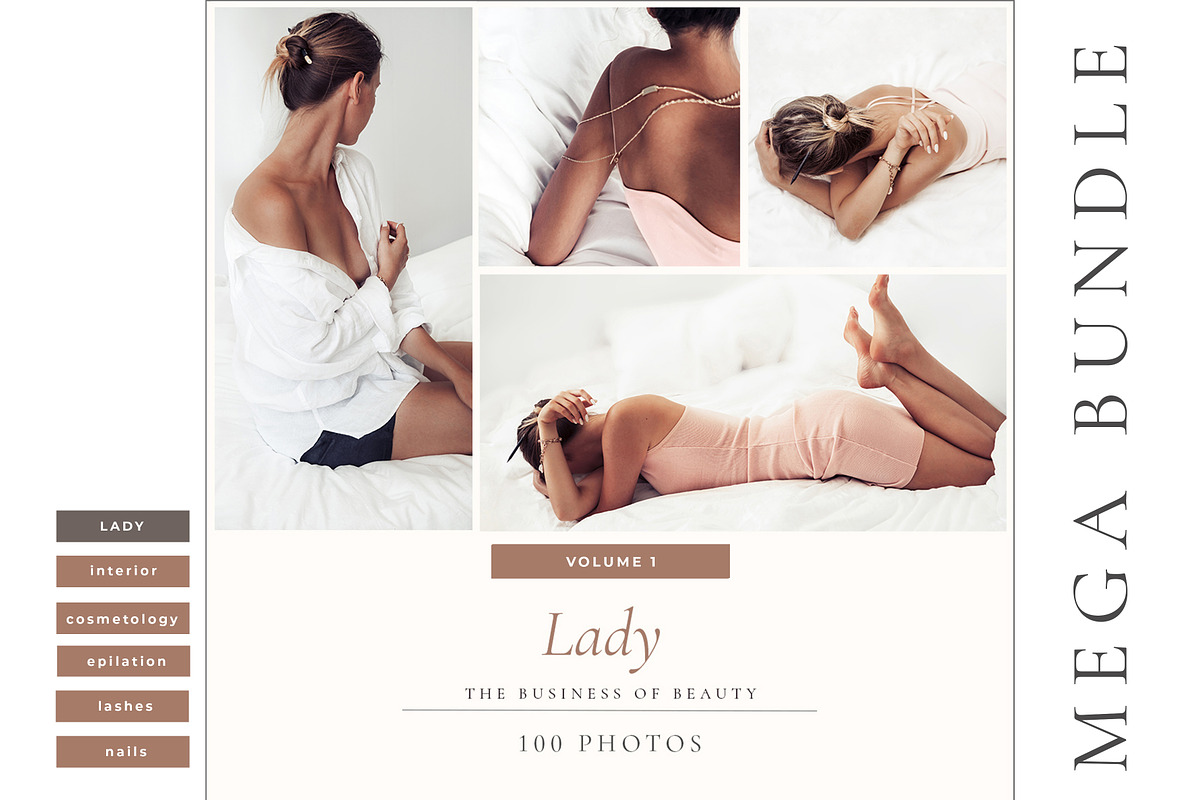 Mega Bundle Beauty Business 335 ph, a Social Media Template by OntheMoon (Photo 2 of 31)