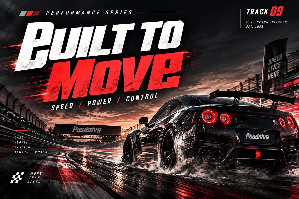 Posdrive, a Script Font by Wow Magic (Photo 3 of 5)