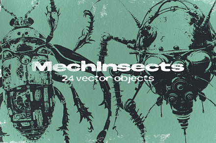 24 Vector MechInsects