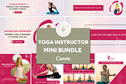 Yoga Instructor Branding Mini Bundle, a Social Media Template by Branding by Kellsey (Thumbnail 1 of 5)