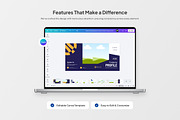 Branding Portfolio Square Brochure, a Brochure Template by twinstd (Thumbnail 3 of 6)