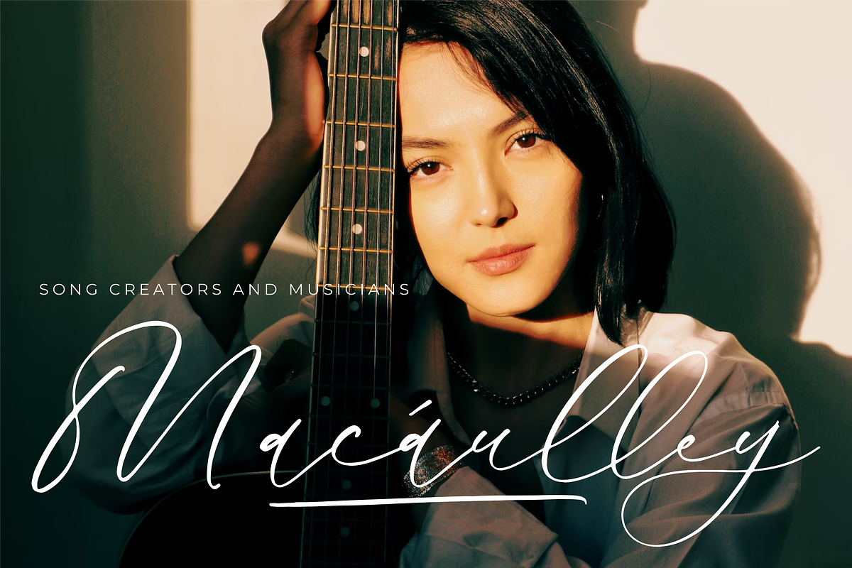 Mandela Clashinta Luxury Calligraphy, a Script Font by Storytype Studio (Photo 7 of 15)