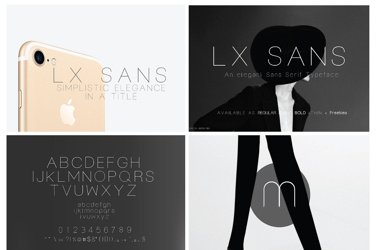 Elegant Luxury Font - LX SANS