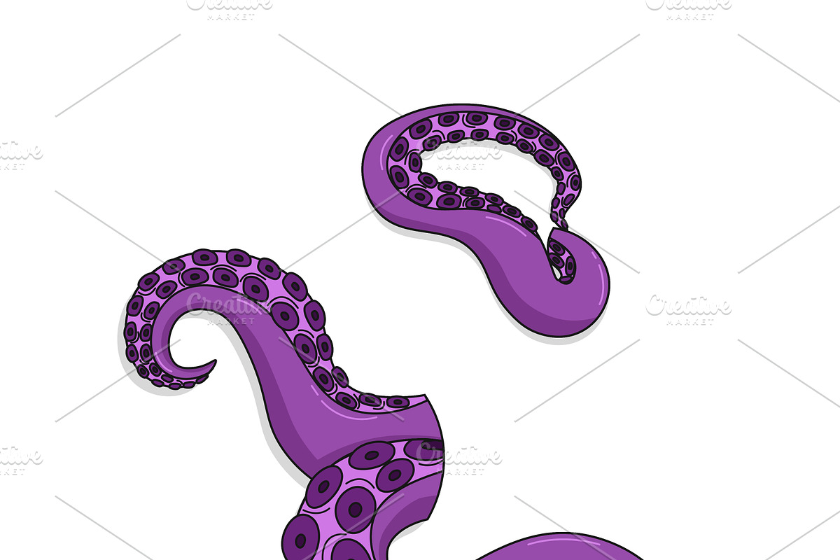 Tentacles from the wall, a Background Graphic by OS