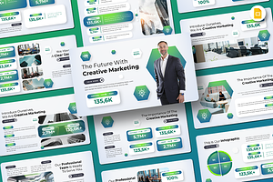 Creative Marketing - Google Slides, a Presentation Template by QR Design Studio