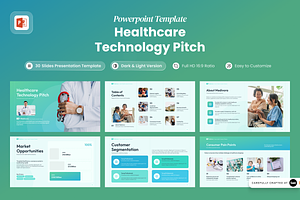 Medivora - Healthcare Technology, a Presentation Template by SLAB! Design