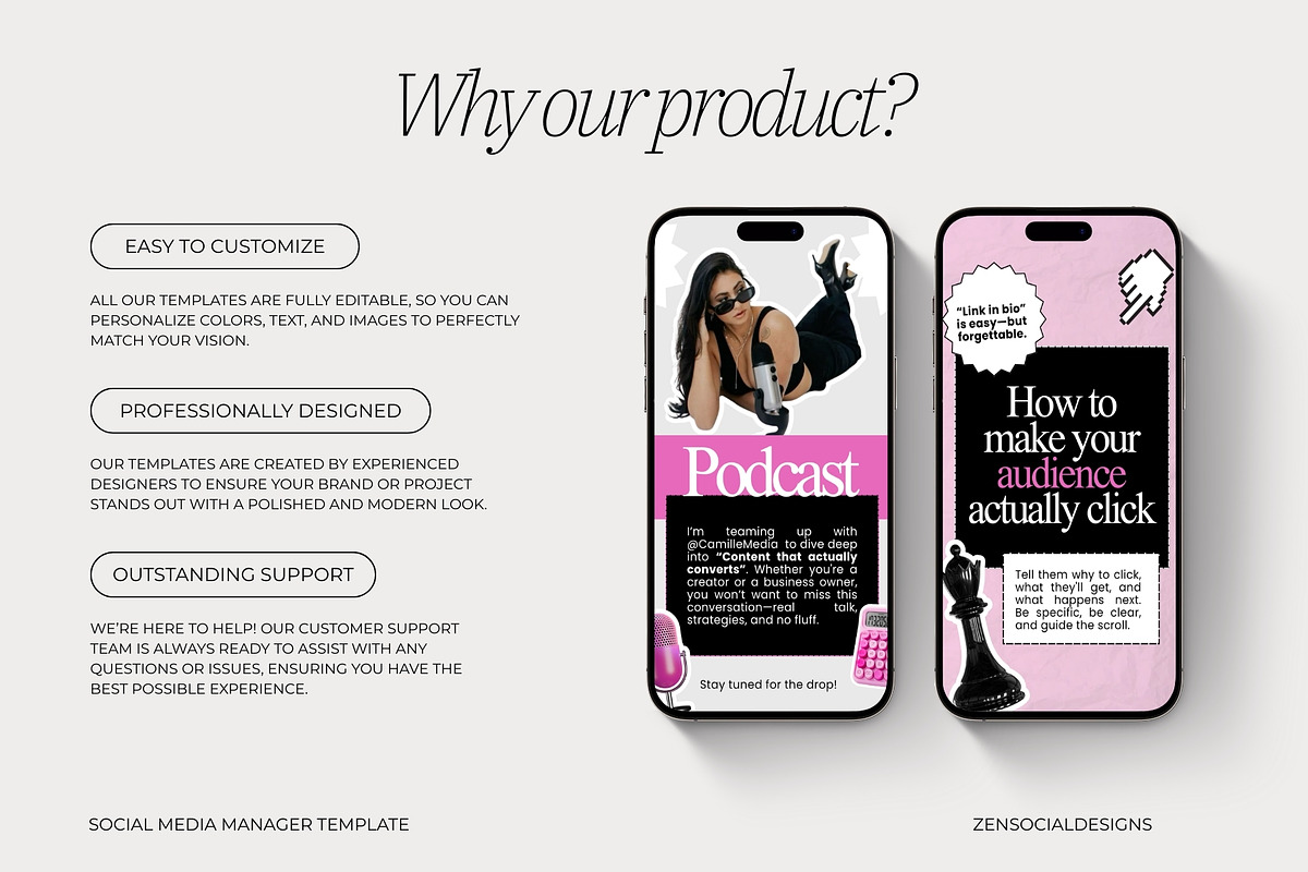 Social Media Manager Insta Template preview 5
