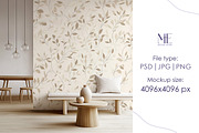 Wallpaper Mockup, Boho Wall Paper, a Mockup by Mie Mockup Studio (Thumbnail 7 of 10)