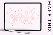 Procreate Lettering Brushes, a Brush Add-On by Beck McCormick (Thumbnail 14 of 18)