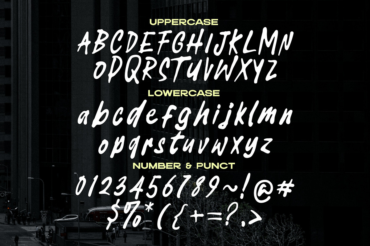Hyper Outside - Stylish Marker, a Handwritten Font by ErgibiStudio (Photo 10 of 11)
