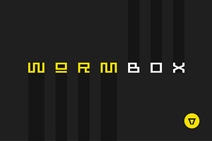 WormBox - Fixed height modular font
