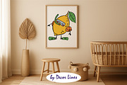 Funny Sunny Kawaii Collection, a Food Illustration by Decor Lines (Thumbnail 5 of 10)