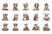 Quirky Christmas Gramphy Cat, an Illustration by CreationArt (Thumbnail 3 of 4)