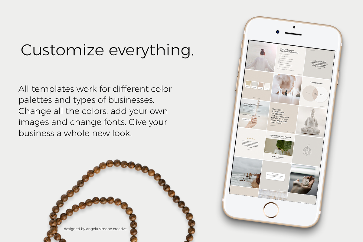 Instagram Canva Minimalist Templates, a Social Media Template by angela simone creative (Photo 19 of 25)