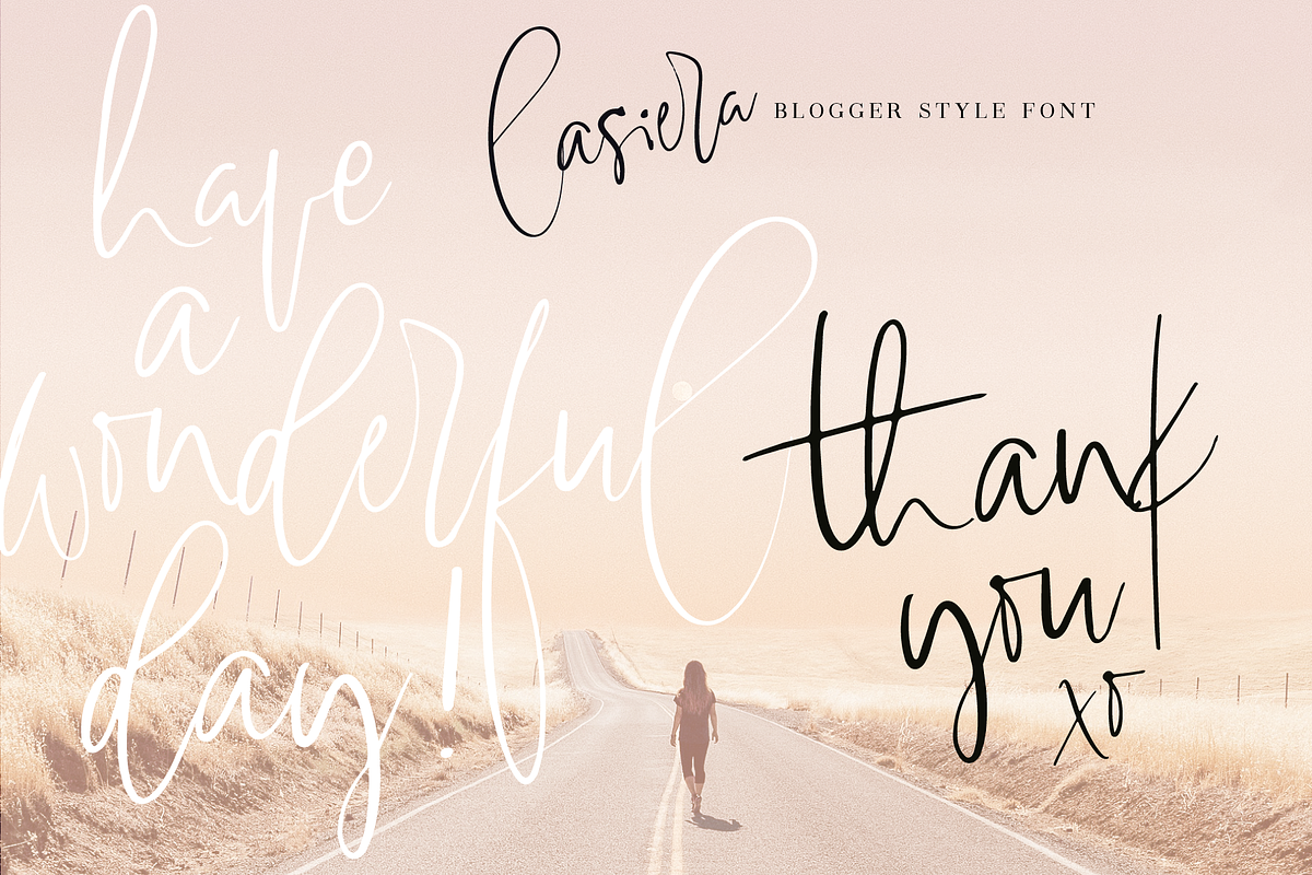 Lasiera Script Font | Blog style, a Script Font by Inky Jar Design Studio (Photo 15 of 16)