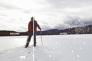 12 Snowflake overlays, a Texture Graphic by Graphic Goods Co (Thumbnail 5 of 5)
