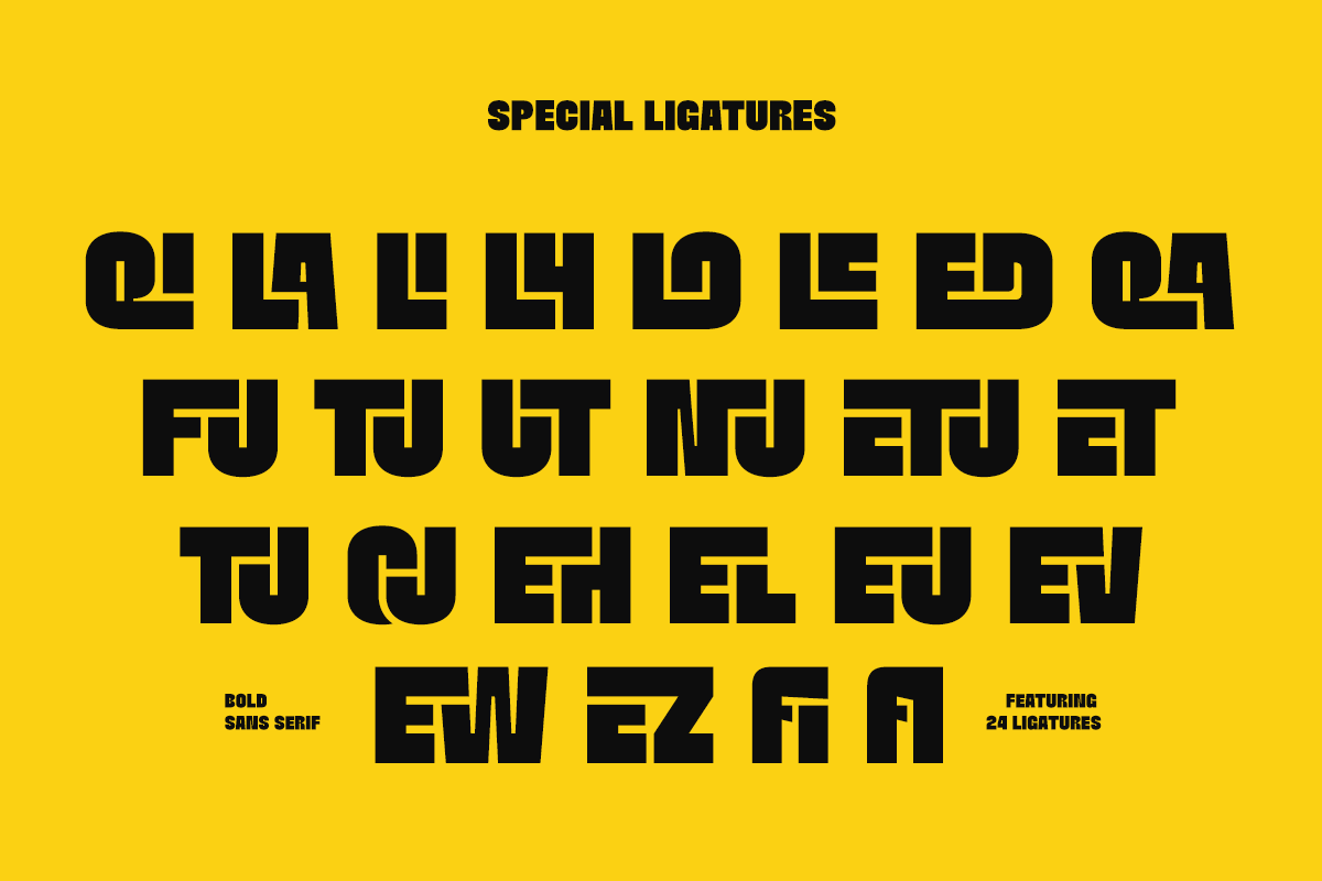 Bold Sans Serif - Quwela, a Sans Serif Font by RagamKata (Photo 8 of 11)