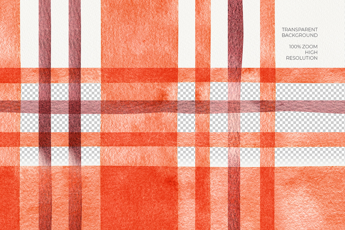 Amber Plaid & Stripe Patterns, a Decorative Illustration by YarovaArt (Photo 11 of 14)