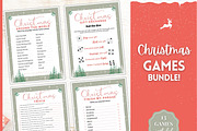 Christmas Games BUNDLE - 13 games!, a Templates & Theme by Templatables (Thumbnail 3 of 11)
