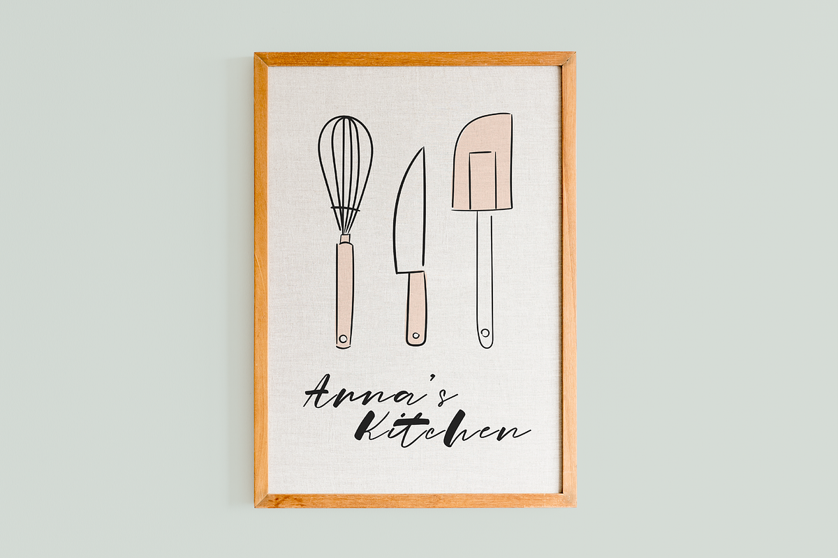 Baking Tools & Ingredients Icons, an Icon by Caroline Mackay (Photo 9 of 9)