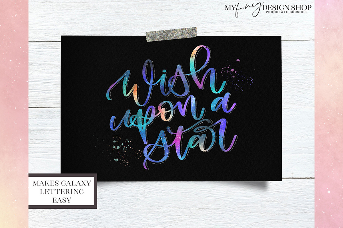 Procreate Galaxy Brushes, a Brush Add-On by My Fancy Design Shop (Photo 7 of 14)