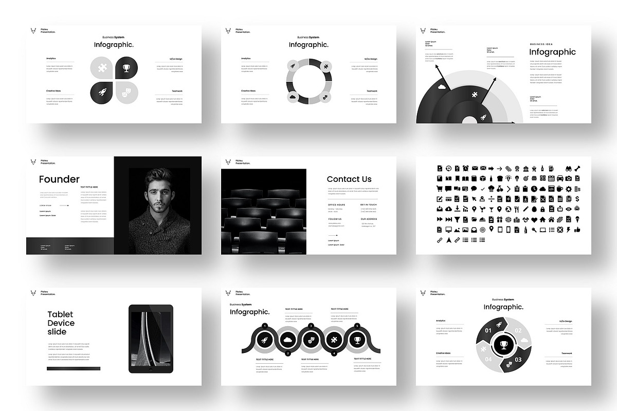 Plateu - Business Google Slide, a Presentation Template by Dens Creative Studio (Photo 5 of 6)