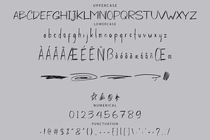 Quicky Jacky Handwriting Font