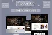 Wix website template photography, a Wix Template by Climbwithelevator (Thumbnail 7 of 9)