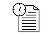 Document Line Icon, an Icon by Pexelpy (Thumbnail 2 of 2)