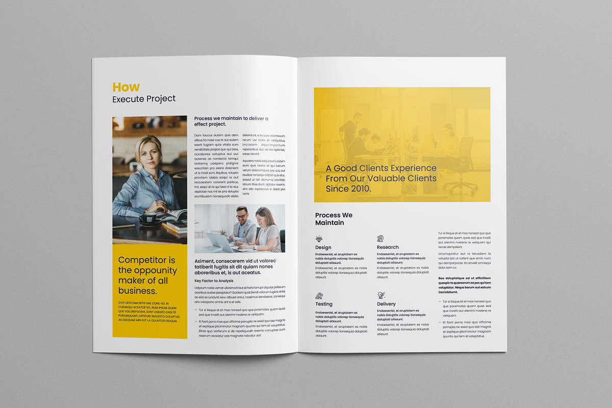 Proposal Template | Canva preview 3
